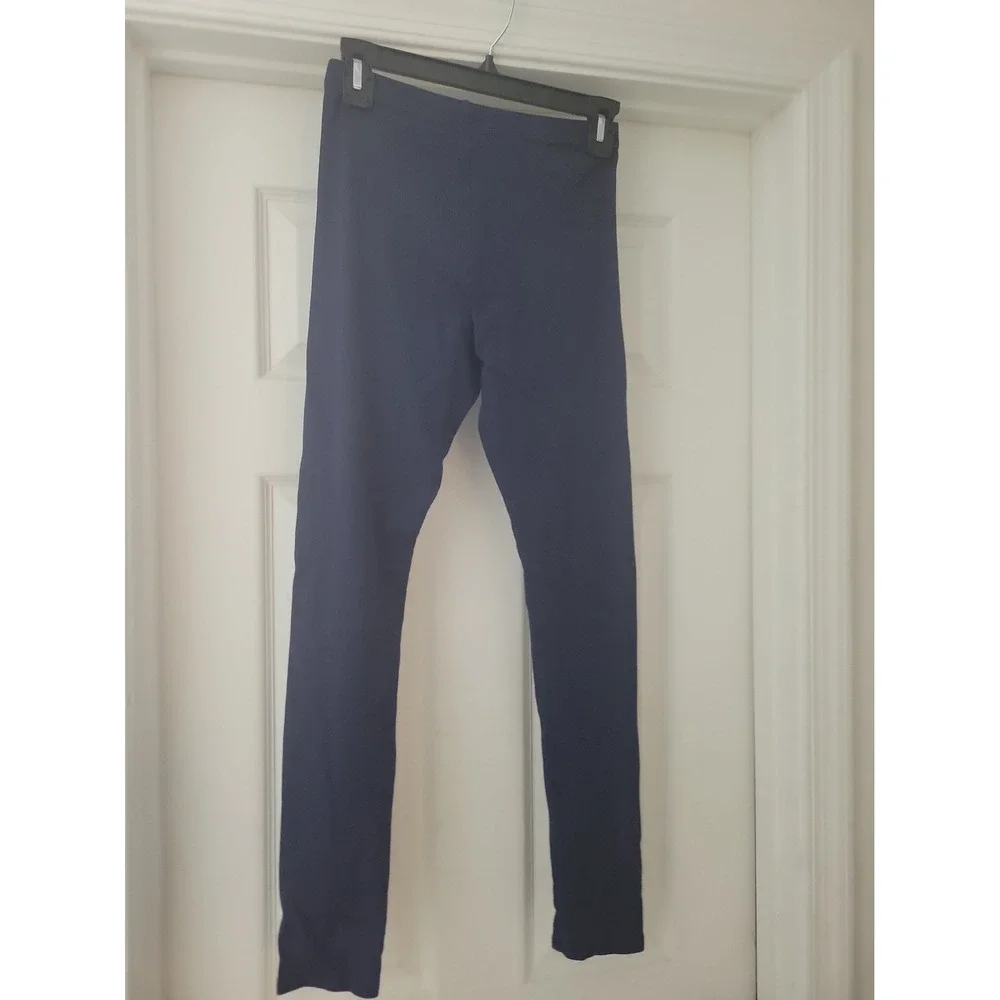 Old Navy Kids Navy Blue Ribbed Knit Leggings Size XXL 18